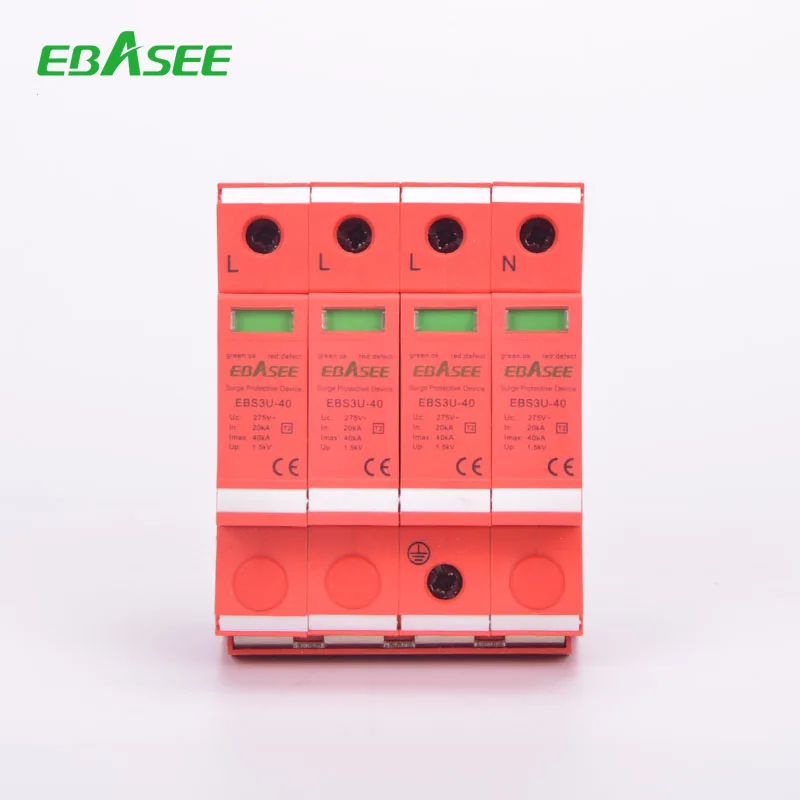 Ac 220v Single Phase Power Surge Protector / Surge Protection Device