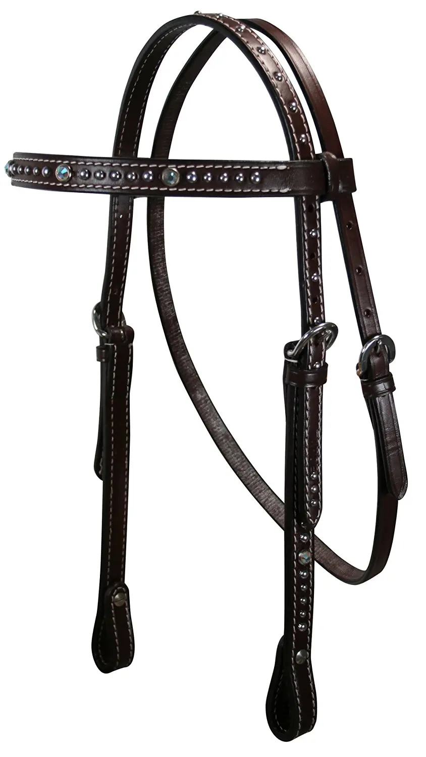 Buy Tahoe Tack Swarovski Crystal Browband Full Horse Western