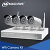 IP Camera Wireless NVR KIT, Backup for home security, IP Camera Wifi Onvif Video Surveillance