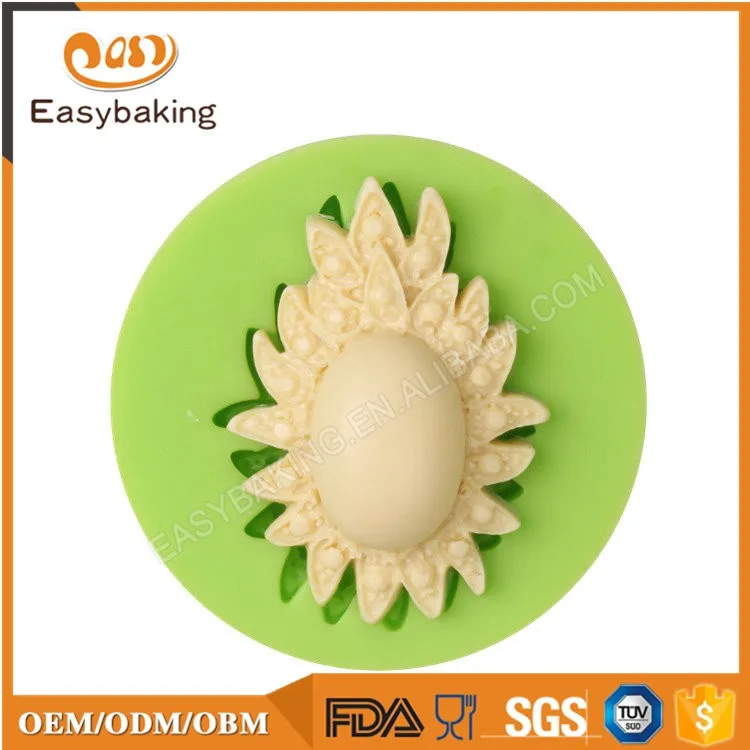 ES-3701 Gorgeous pendant silicone fondant molds for cake decoration