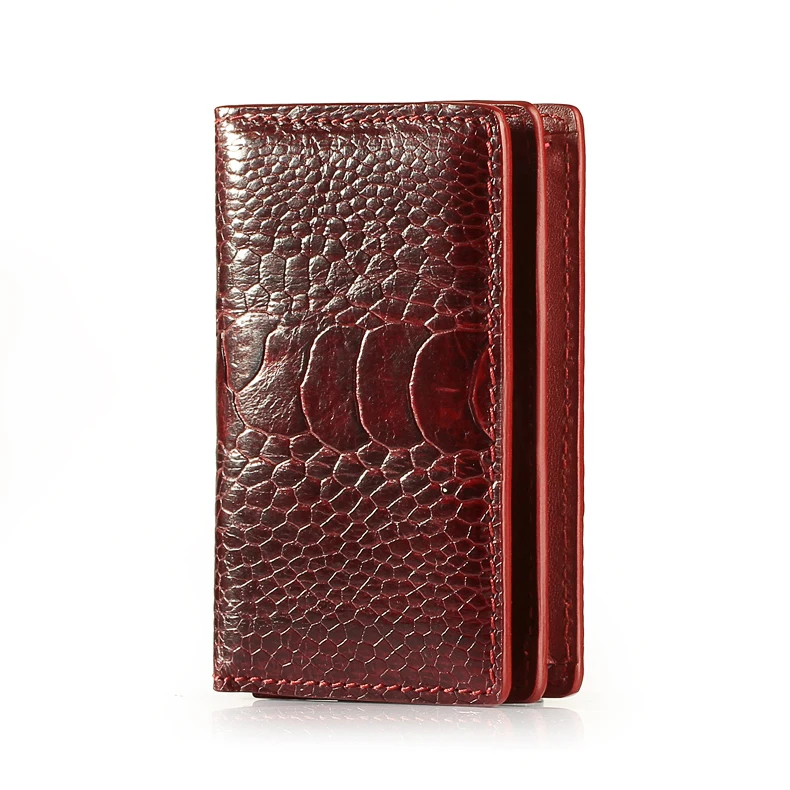 Luxury Brand Genuine Leather Card Holder,Leather Id Card Holder,Real