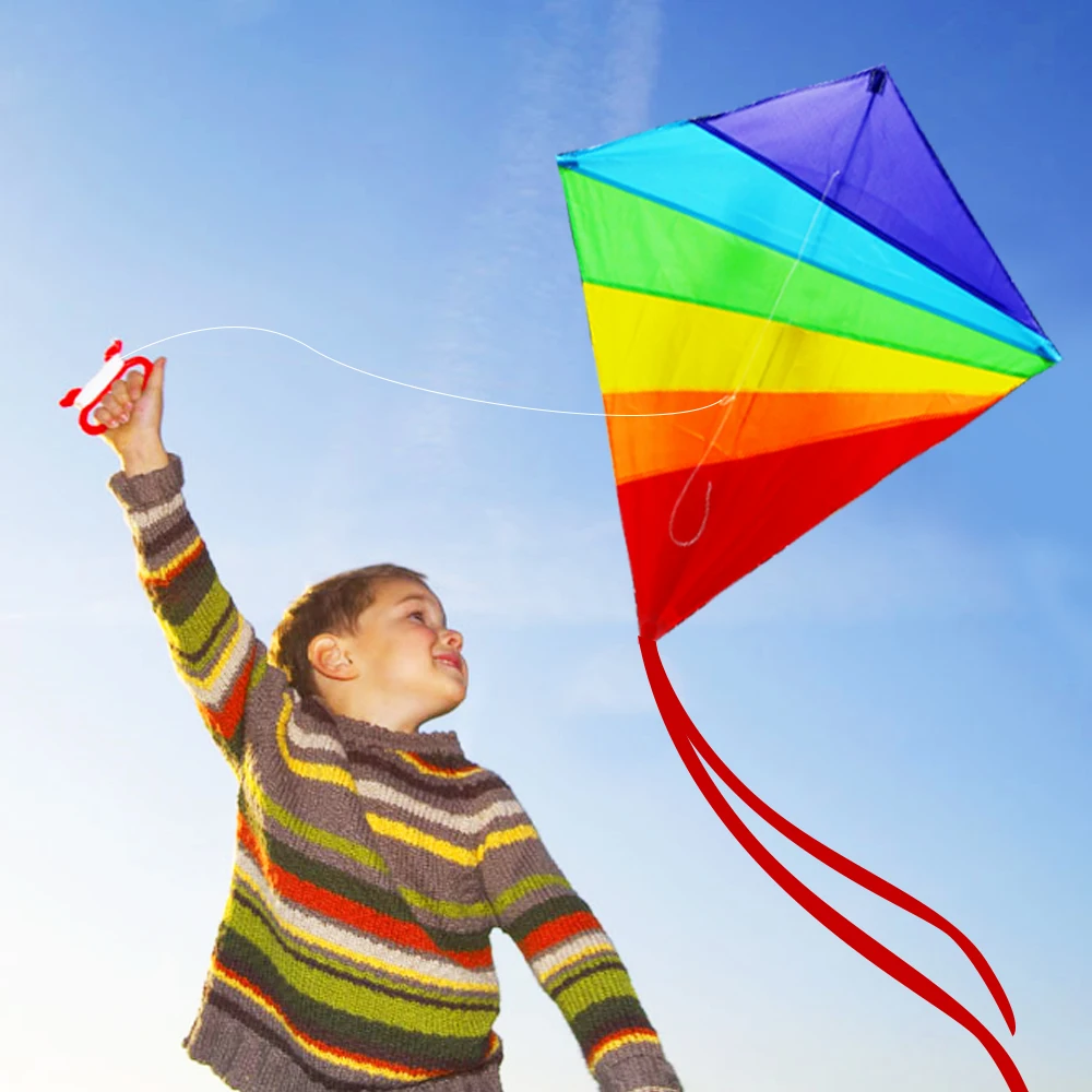 Cheap Rainbow Diamond Kite For Kid And Adult - Buy Rainbow Kite,Diamond ...