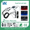Bluetooth control 8-pod IP68 9watt black outdoor DIY color safty driving led rock lamp