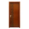 teak wood veneer flower internal doors for Middle East
