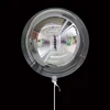 18 inch cartoon round cony rabbit inside foil balloon transparent inside bubble balloons ball