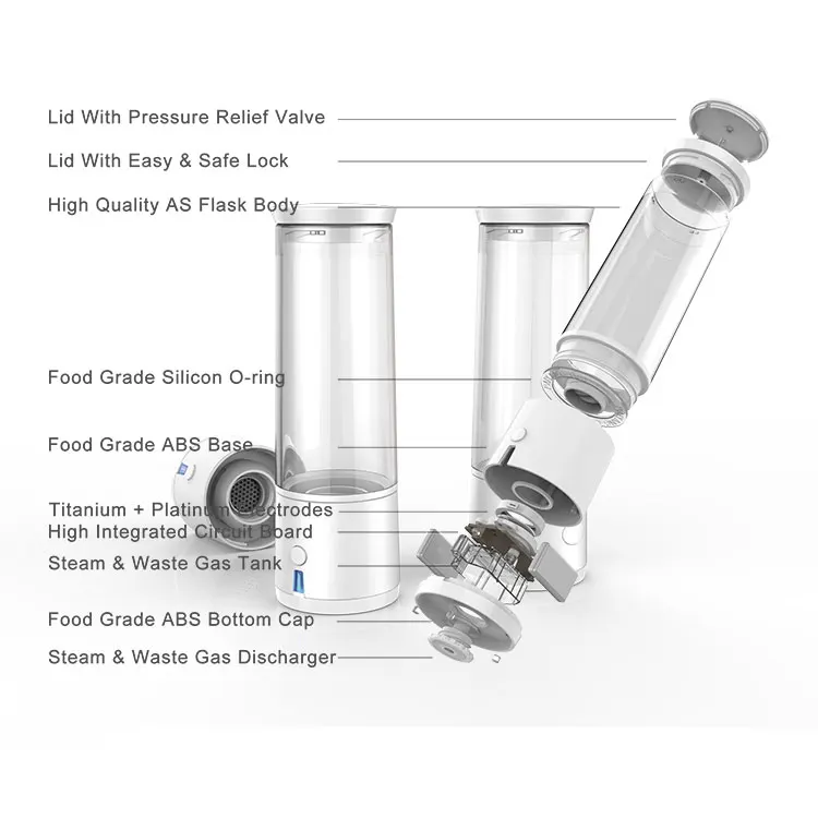 Hydrogen Water Maker Separating Hydrogen And Oxygen - Buy Hydrogen-rich ...