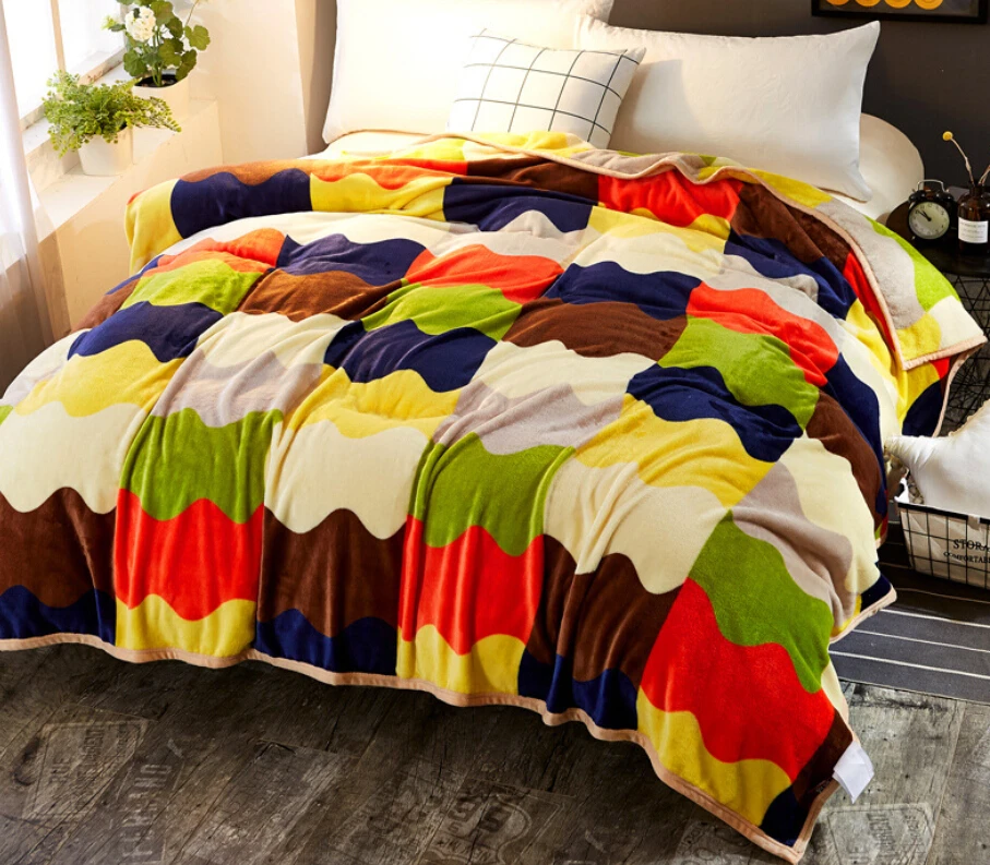 Wholesale 100polyester Printed Flannel Fleece Mink Blanket Buy