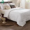 Customized Solid Color Comforter Hotel 100% Polyester Fiber Duvet