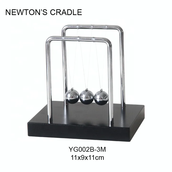wooden newtons cradle