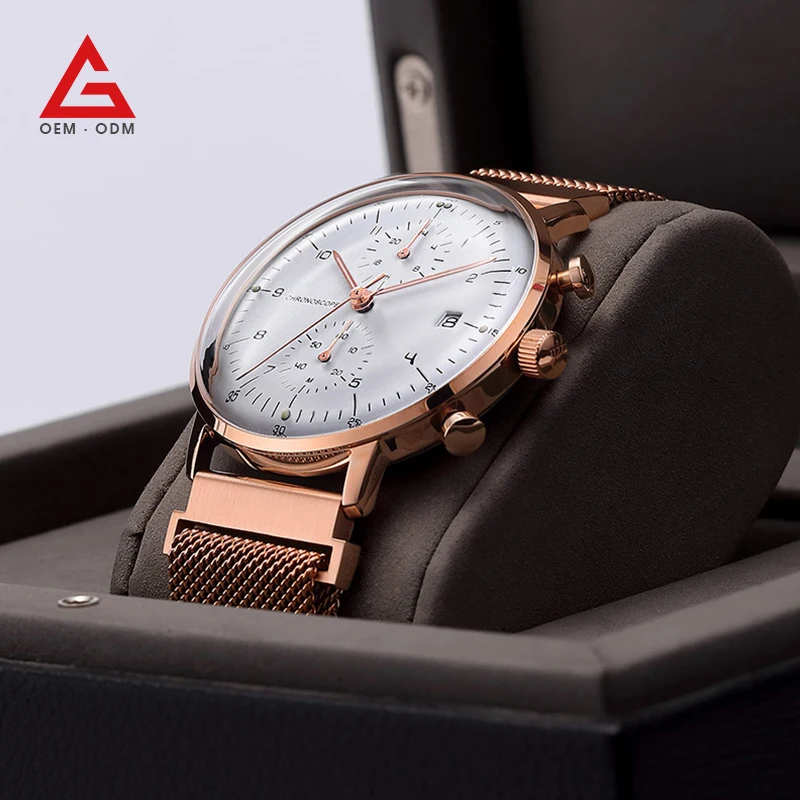 Oem Luxury Design Chronograph Men Wristwatch Buy Chronograph Men
