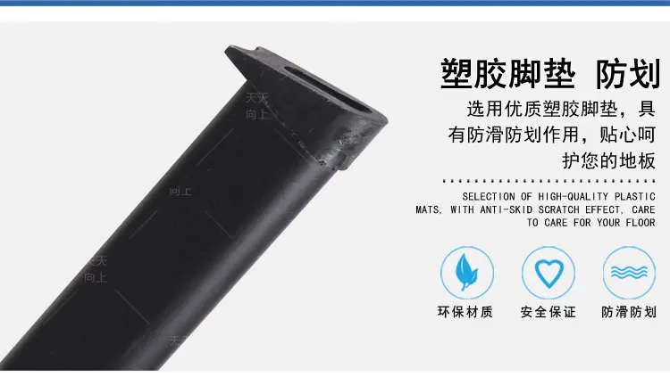 Heavy Duty Office Chair Foam Padded Chair Fabric Upholstery Conference Chairs with Writing Table