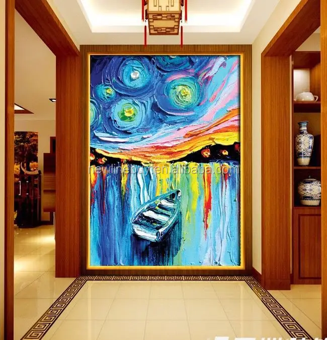 3d canvas schilderij abstract aangepaste gepersonaliseerde hal ... Modern woonkamer schilderij