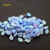 Light Blue Hamsa 8x10 Synthetic Opal