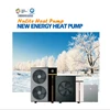 Quality OEM Split Inverter Heatpump Air to Water Warmtepomp Floor Heating DC Inverter Air Source Heat Pump