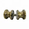 Contemporary Style Antique Brass Finish Double-Sided Shower Door Knobs TH-0242-B-AB