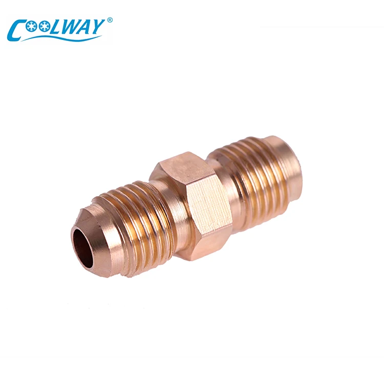 High Quality Refrigeration and Air Conditioning Elbow Tube Fitting Brass Fitting