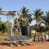 Solar Powered Water Pump System Instead Of Diesel Engine For Agriculture Irrigation