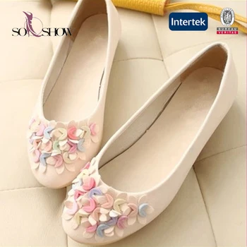Buy China Nude Ballet Flats Shoes Girls 