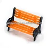 plastic scale bench chair,scale park chair for train layout model Y100-02 1/100
