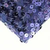 Multi Color Sequin Net Embroidery Fabric Metallic Mesh Embroidery Sequined Fabric for Curtains
