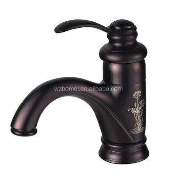 Euro Modern Style Oil Rubbed Bronze Bath Vessel Sink Faucet Bathroom With Carving Process Buy Bathroom Sink Faucets Oil Rubbed Bronze Faucet Bath