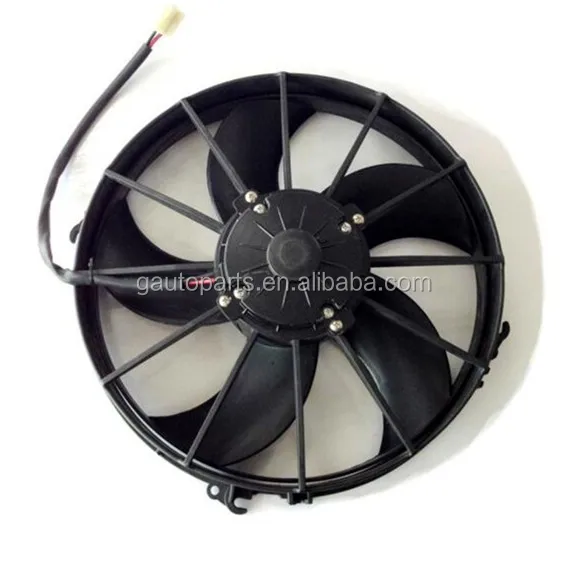 12v Auto Cooling Radiator Fan For Bus Or Truck Air Conditioning System