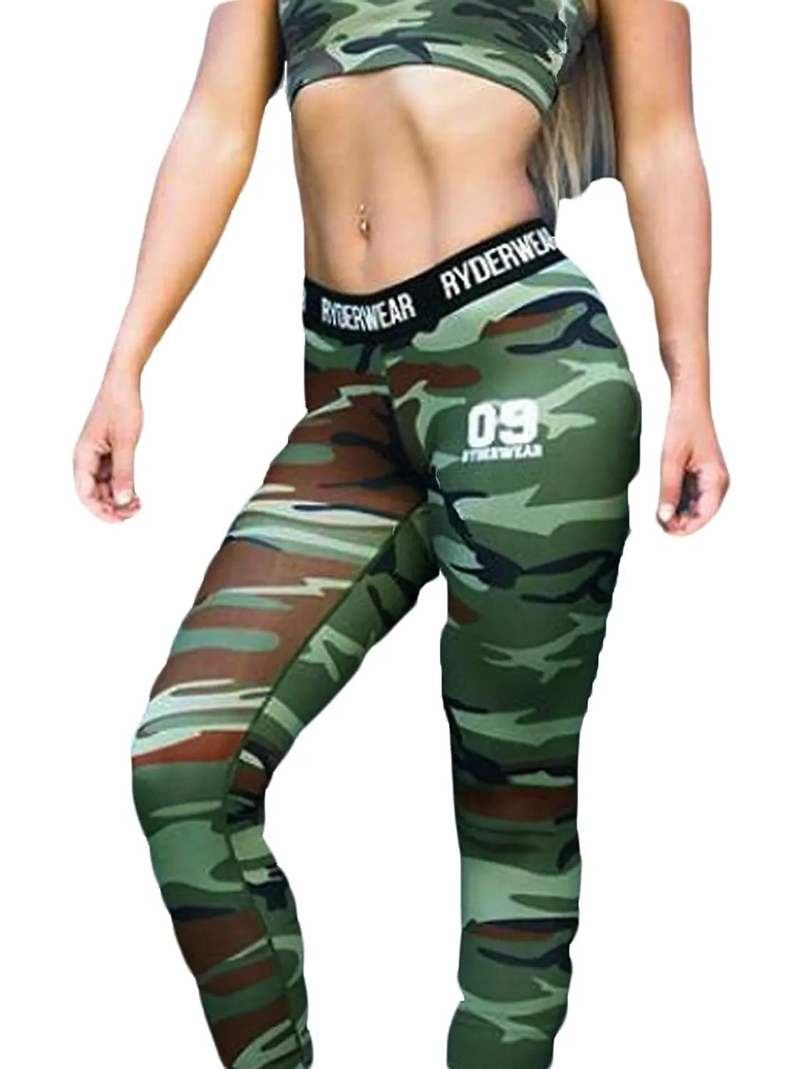 under armour camo compression pants