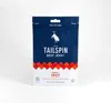 OEM resealable food grade flat bottom bag with window beef jerky plastic packaging