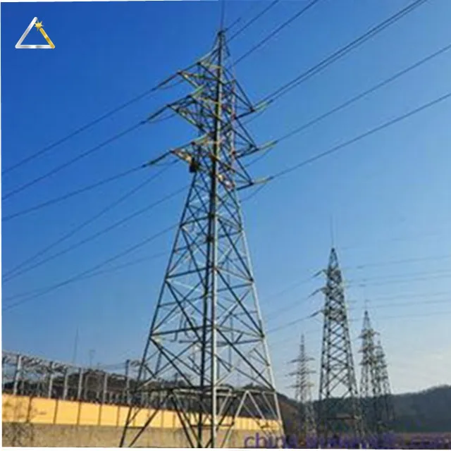 33kv Transmission Line Electrical Triangle Steel Pole - Buy 33kv ...