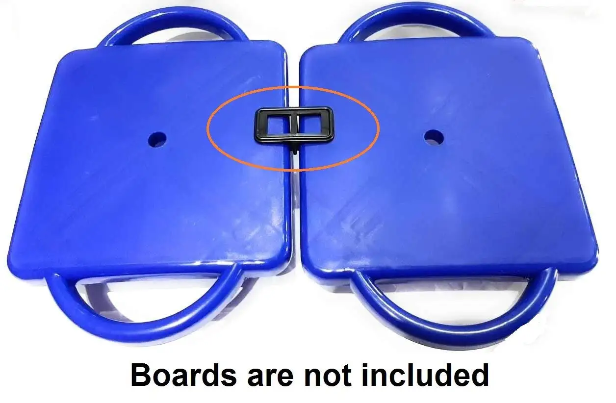 Plastic Scooter Board Short Connectors 2pc- Gym Class Educational Manual  Scooter