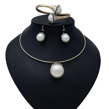 Rhinestone Bridal Jewelry,Pearl 