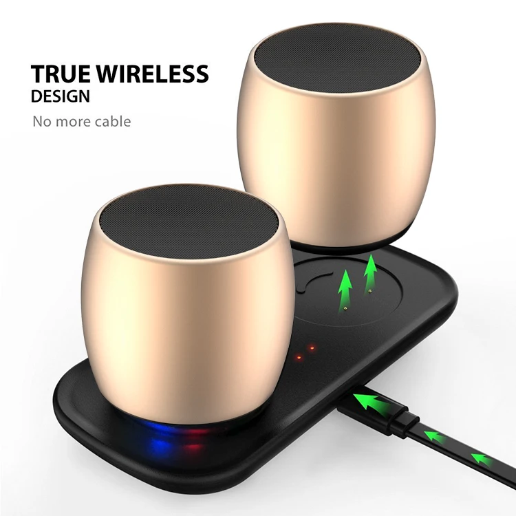 Hot Selling Wholesale Mini Potable TWS Bluetooth Speaker F1 wireless super bass stereo speaker - ANKUX.COM