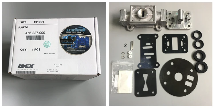 Warren Rupp Sandpiper Pneumatic Diaphragm Pump Kit