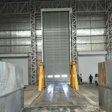 Быстрая дверь высокоскоростная дверь горячая продажа электрическая быстрая операция highspeed мотор контроль двери ПВХ в заводской