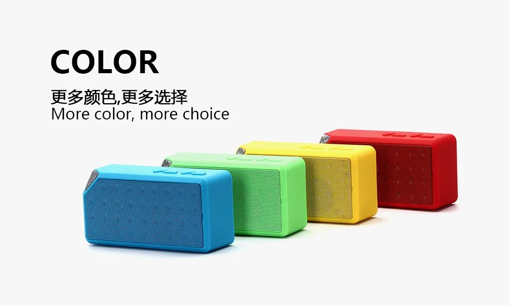 X3 portable speaker multifunction subwoofer wireless speaker - ANKUX.COM