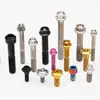 M10x1.0 Titanium Single Banjo Bolt drilled
