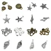 Fashion 2017 Make Up Starfiahl Ocean Seashell Shell Shrimp Lobster Octopus Pendants Charms For Jewelry Making Accessories