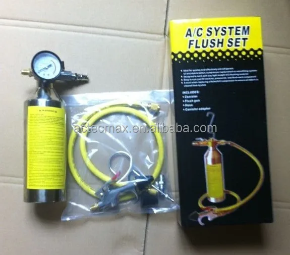 Ac A/c Air Condition Conditioning Refrigerant System Flushing Cleaning