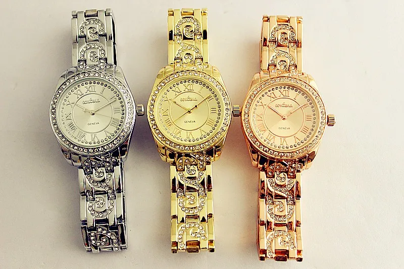 Luxe Horloge Merken Nieuwe Stijl Horloges Relojes De Mujer Horloge Aanpasbare Logo - Buy Horloge,Horloge Custom Logo,Gouden Polshorloge Product on