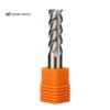 Tungsten Carbide Multi Function 3 Blades Endmill Bit/CNC 3 Flutes Uncoated End Milling Cutter For Aluminum