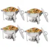 wholesale stainless steel buffet food warmer chafing dish