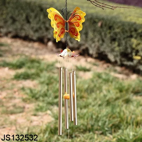 Garden Butterfly Wind Chime Metal Pipe Wind Chime - Buy Butterfly Wind ...