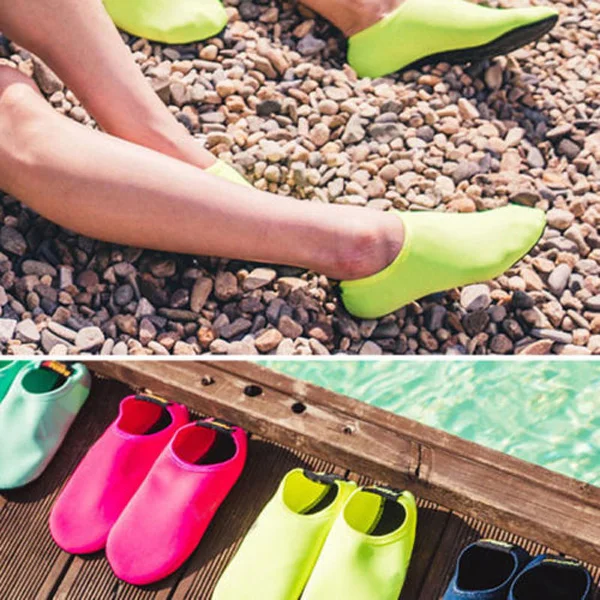 Womens Mens Diving Socks Non-slip Swim Beach Wetsuits Water Shoes Socks 