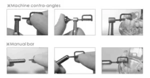 Dental To Giaze Orthodontic O Hand Set/Interproximal Enamel Reduction IPR Contra Angle for Hand Use