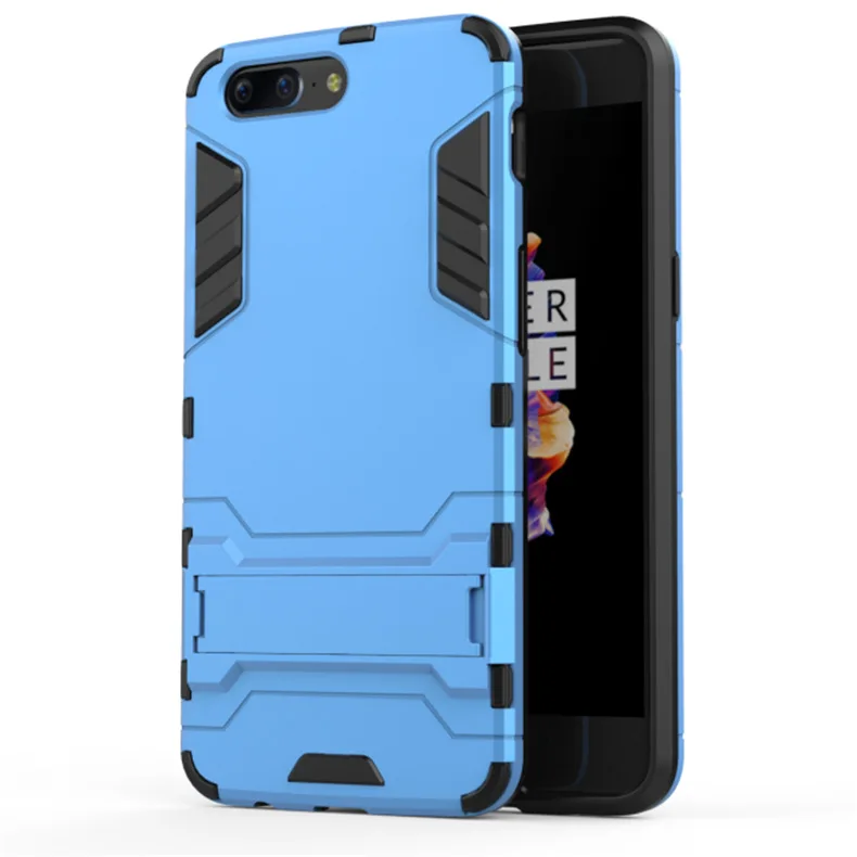 Hot sale shockproof hybrid case cover armor iron man Slim Armor TPU+PC phone case for oneplus 5 3/3T