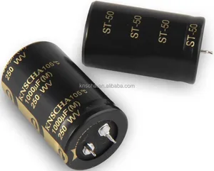 Electrolytic Capacitor Rubycon 10000 UF 50 Volt Snap in 30x50