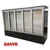 CE Certification Glass Door supermarket refrigerated Multideck Display Chiller