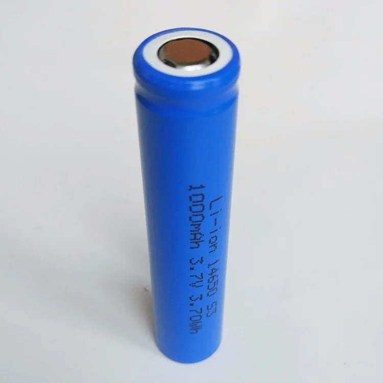 3.7 Volt Rechargeable Lithium Ion Battery 3.7v 14650 Liion Battery 3.7 Volt Li Ion Battery