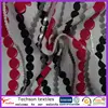 82 nylon 18 spandex screen print silver stamp fabric