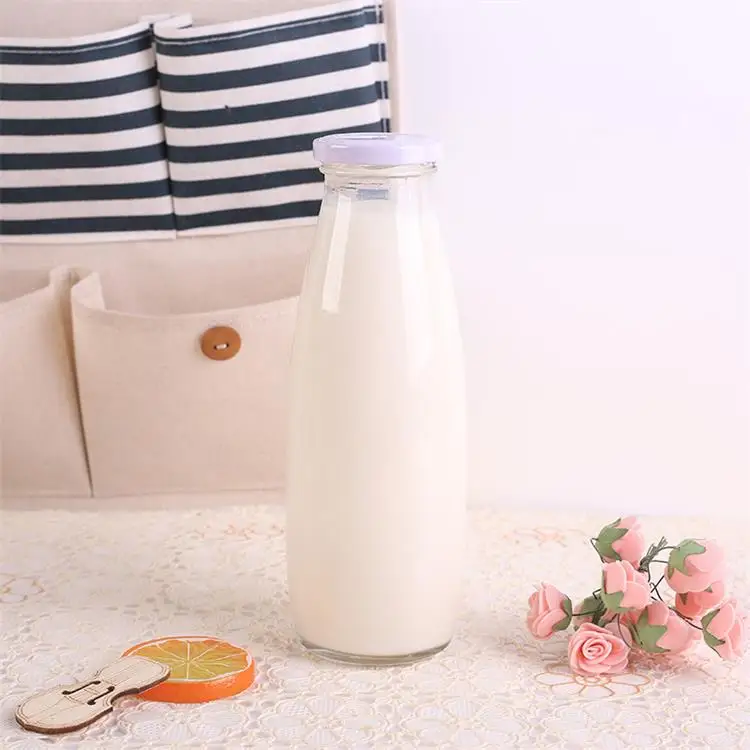 200ml 250ml 500ml Clear Bottle Glass Milk Bottle Glass Bottle Wholesale Buy 200ml Milk Glass 4809